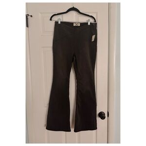 Free People Black Flared Pants